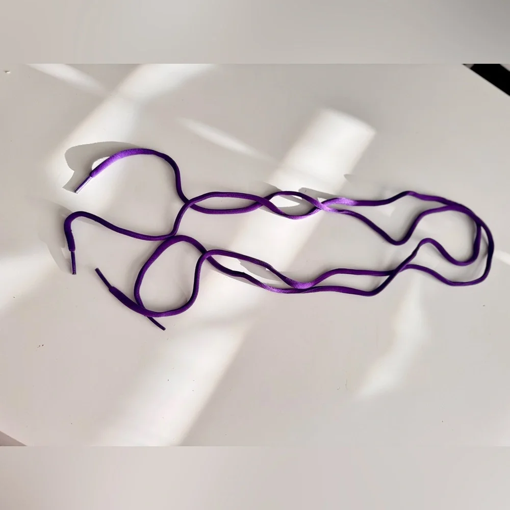Purple Oval-Style Athletic Sneaker Shoelaces 44” NEW